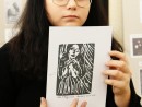 Atelier Grafica Ilustratie de carte in gravura Daria 130x98 Atelier grafica, Copii 8 18 ani