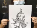 MG 0783 130x98 Atelier Grafica contemporana – Desen Creion, Creion mecanic, Pix, Liner (8 18 ani)