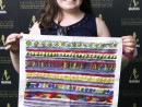 Scoala de Vara Arte Decorative Pictura in culori textile Servete pictat Ayana 130x98 Scoala de Vara, 2018 – Galerie Foto