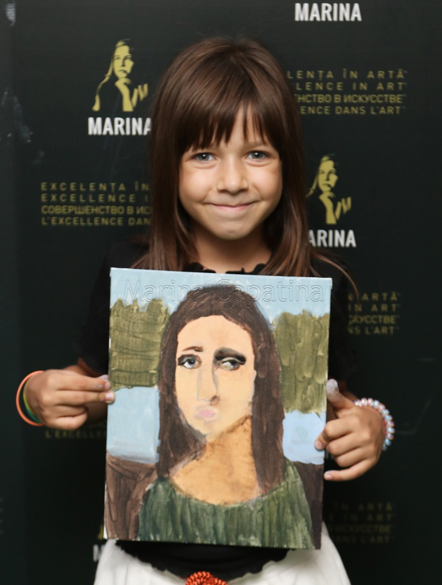 Scoala de Vara 2019, Anul da Vinci, Pictura - Mona Lisa, Andra
