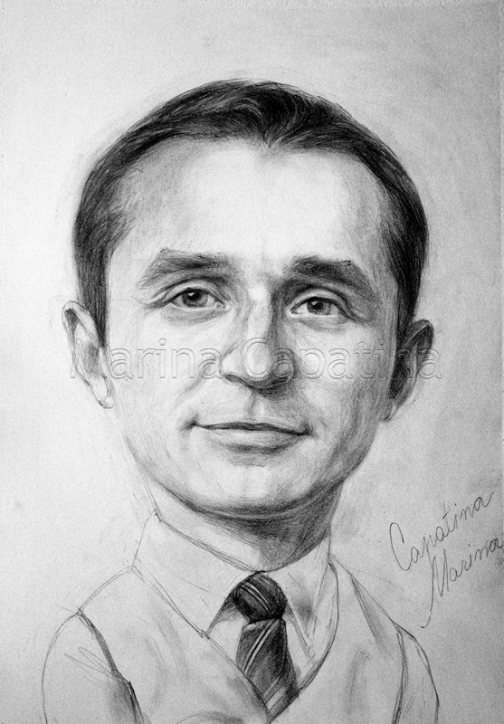 martin skopek portret Portret   Caricatura