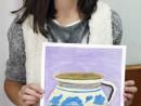 Grup 10 14 ani Desen Pastel Cretat Cana Ioana. 130x98 Atelier de pictura si desen, 10 14 ani