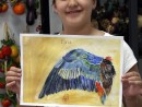 Grup 10 14 ani Pictura Acuarela Reproducere Durer Stefania 130x98 Atelier de pictura si desen, 10 14 ani