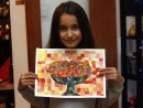 Grup 10 14 ani Pictura Tempera Mozaic Anastasia.1 130x98 Atelier de pictura si desen, 10 14 ani