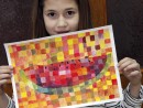 Grup 10 14 ani Pictura Tempera Mozaic Mara. 130x98 Atelier de pictura si desen, 10 14 ani