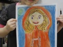 Grup 4 6 ani Desen Pastel Cretat Scufita Rosie Ema. 130x98 Atelier de pictura si desen, 4 6 ani