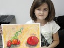 Grup 6 8 ani Desen Pastel Uleios Studiu Rosii Anna . 130x98 Atelier de pictura si desen, 6 8 ani