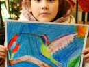 Grup 6 8 ani Desen in creioane colorate Colibri Sara 130x98 Atelier de pictura si desen, 6 8 ani