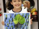 Grup 6 8 ani Pictura Acuarela Frunza Sabine 130x98 Atelier de pictura si desen, 6 8 ani
