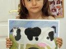 Grup 6 8 ani Pictura Tempera Vaca Alexandra 130x98 Atelier de pictura si desen, 6 8 ani