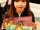 Grup 6 8 ani Pictura in acrilic Sarpe Andra 130x98 Atelier de pictura si desen, 6 8 ani