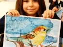 Grup 6 8 ani Pictura in acuarele Vrabie Daria 130x98 Atelier de pictura si desen, 6 8 ani