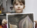 Grup 6 8 ani. Desen Pastel Cretat Usturoi Ileana. 130x98 Atelier de pictura si desen, 6 8 ani