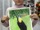 Grup 8 10 ani Desen Pastel Cretat Tucan Sofia 130x98 Atelier de pictura si desen, 8 10 ani