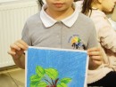 Grup 8 10 ani Desen in pastel uleios Mar cu frunze Thea 130x98 Atelier de pictura si desen, 8 10 ani