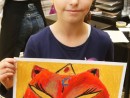 Grup 8 10 ani Desen in pastel uleios Masca Alina 130x98 Atelier de pictura si desen, 8 10 ani