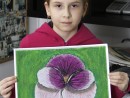 Grup 8 10 ani Desen pastel uleios Panseluta Ioana 130x98 Atelier de pictura si desen, 8 10 ani