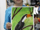 Grup 8 10 ani Pastel Cretat Tucan Sonia 130x98 Atelier de pictura si desen, 8 10 ani