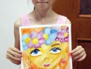 Grup 8 10 ani Pictura Acuarela Zana de vara Maria . 130x98 Atelier de pictura si desen, 8 10 ani
