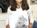 Grup Animale Desen creion Tigru Alexandra 130x98 Atelier de pictura si desen, 10 14 ani