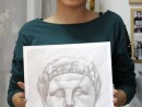 Grup Figura Umana Desen Creion Studiu Hermes Raluca. 130x98 Atelier de pictura si desen, 10 14 ani