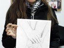 Grup Figura Umana Desen Creion Studiu Membre Ada. 130x98 Atelier de pictura si desen, 10 14 ani