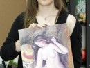 Grup Figura Umana Pictura Acrilic Reproducere dupa Renoire Ada 130x98 Atelier de pictura si desen, 14 18 ani