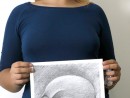 Grup Figura umana Desen Creion Studiu craniu profil Iulia 130x98 Atelier de pictura si desen, 14 18 ani