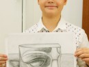 Grup Figura umana Desen creion Studiu ochi Iustin 130x98 Atelier de pictura si desen, 10 14 ani