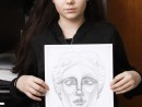 Grup figura umana Desen creion Venus Ana Maria 130x98 Atelier de pictura si desen, 10 14 ani