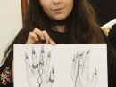 Design Vestimentar Studiu palme in creioane cerate Ana Maria 130x98 Atelier design vestimentar, Copii 8 18 ani