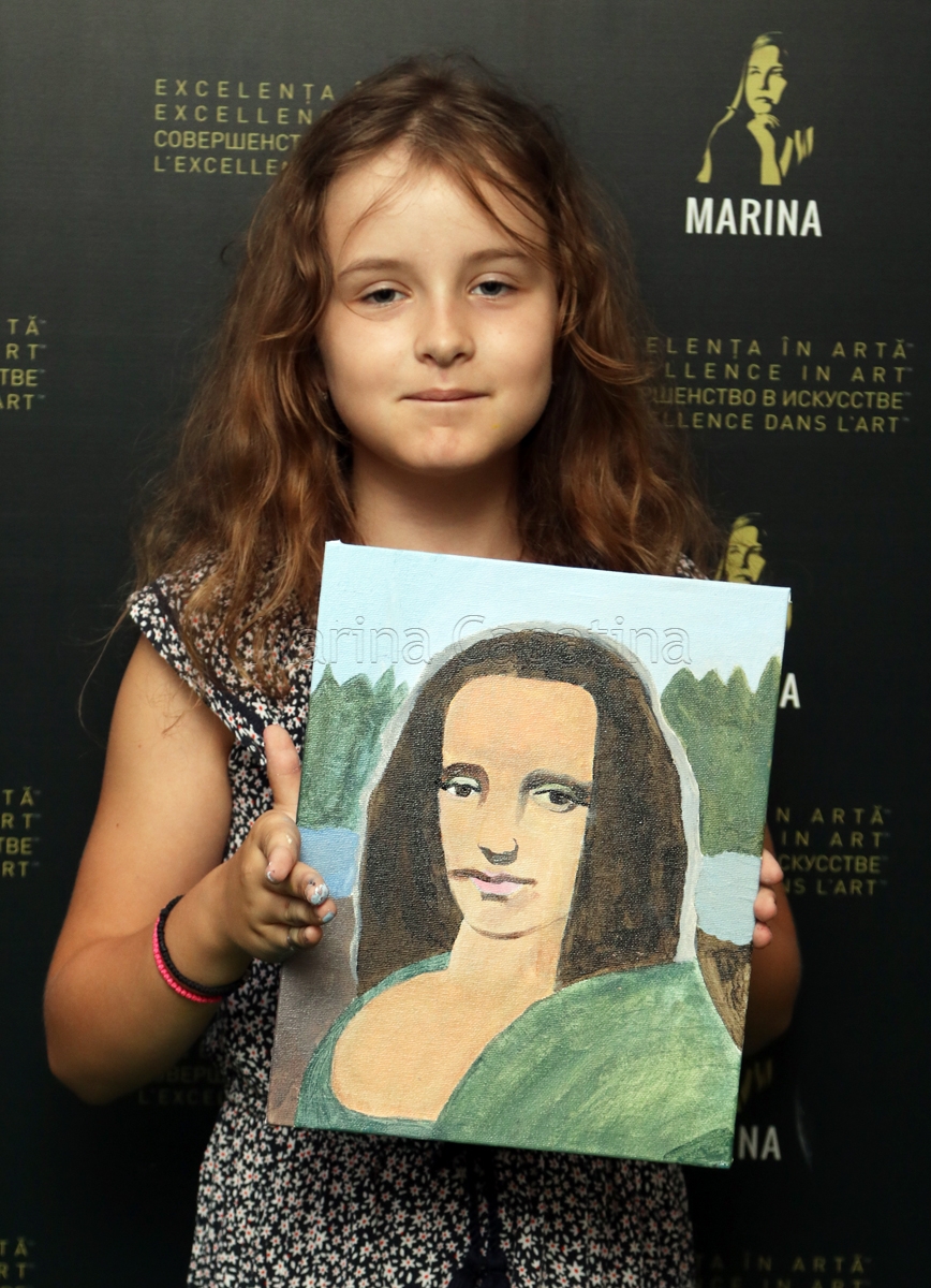 Scoala de Vara 2019, Anul da Vinci, Pictura - Mona Lisa, Irina
